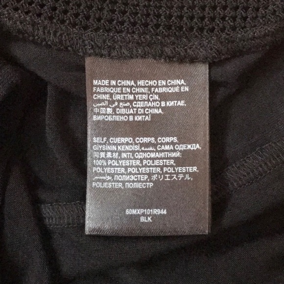 - Bebe black bodysuit with mesh - Picture 7 of 7